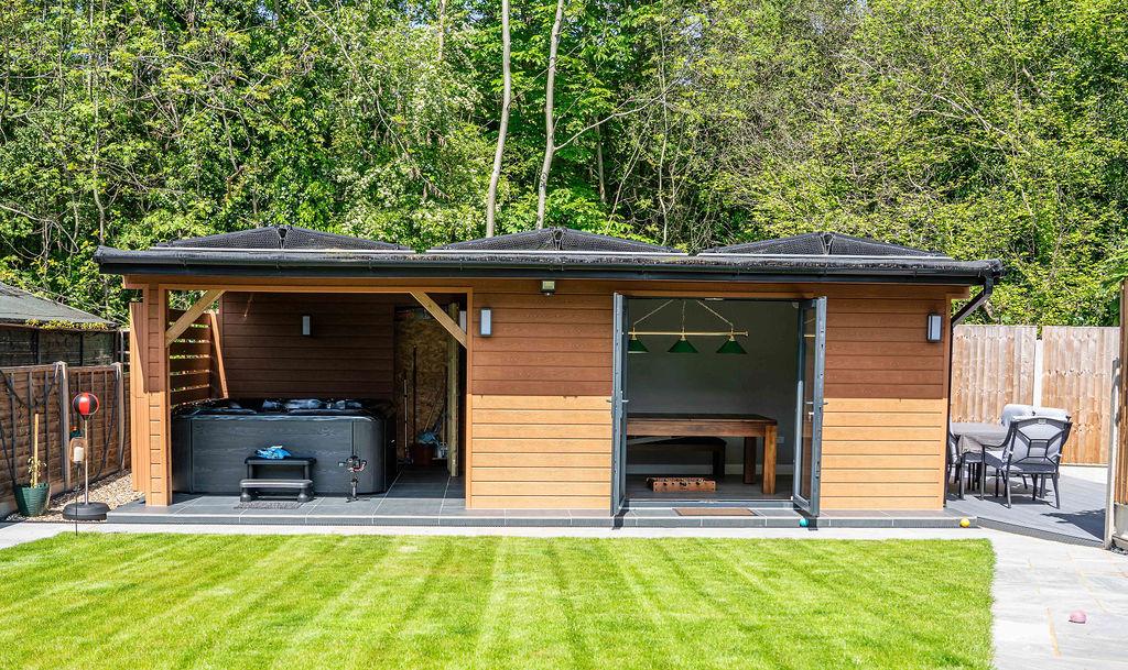 Rear single storey extension built by CJS Construction