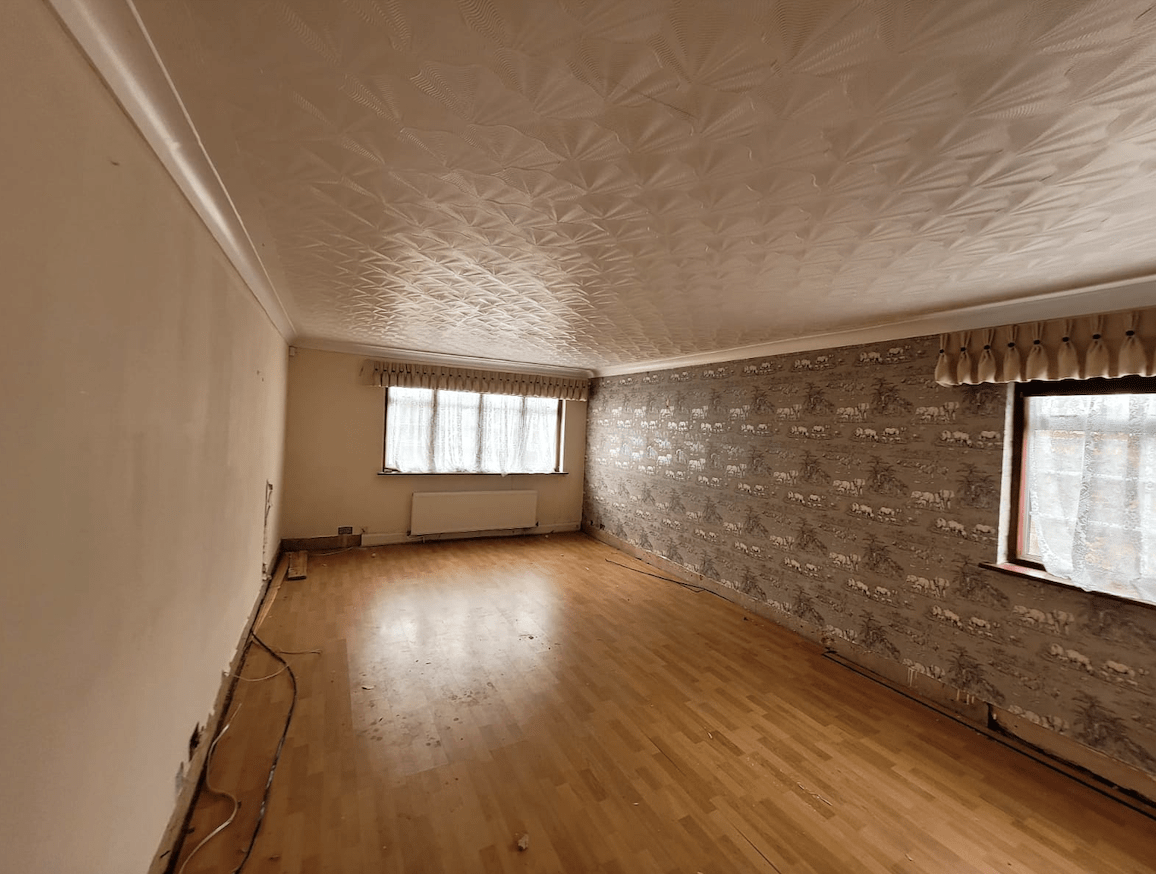 Rear single storey extension built by CJS Construction