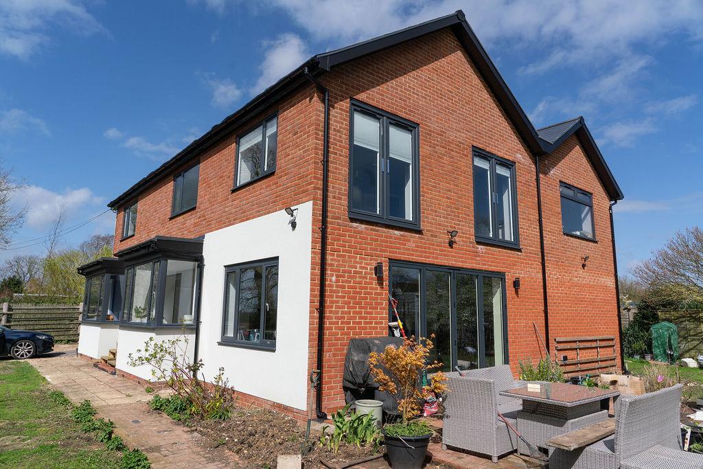Rear single storey extension built by CJS Construction