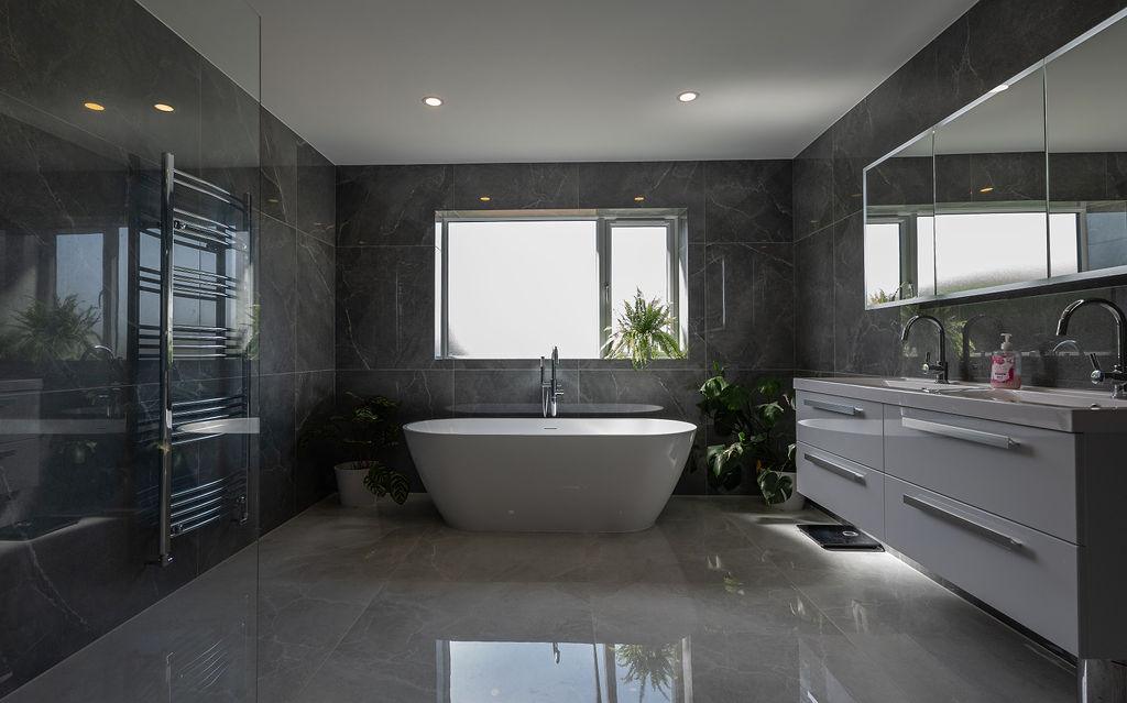 Rear single storey extension built by CJS Construction